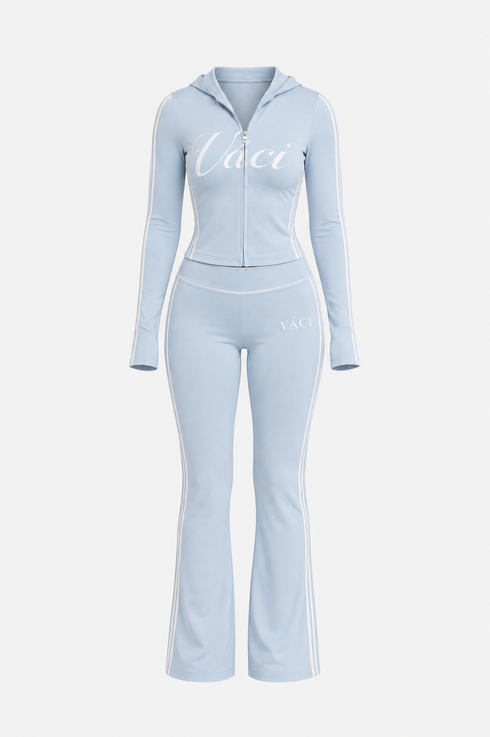 VACI Set with headband, light ivy blue